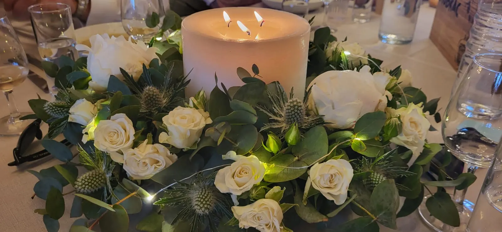 Composition florale pour événement - mariage, baptême, communion, deuil